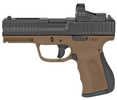 FMK Firearms 9C1 Elite Pro Striker Fired Compact Semi-Auto Pistol 9mm Luger 4" Barrel (2)-14Rd Mags Burris Fastfire 3 Red Dot Sight Burnt Bronze/Black Polymer Finish