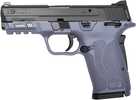 Smith & Wesson M&P9 M2.0 Shield EZ Single Action Semi-Auto Pistol 9mm Luger 3.675" Barrel (2)-8Rd Mags White Dot Adjustable Sights Black Stainless Steel Slide Orchid Polymer Finish