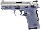Smith & Wesson M&P380 Single Action Semi-Auto Pistol .380 ACP 3.675" Barrel (2)-8Rd Mags Front White Dot Rear Adjustable Sights Satin Aluminum Cerakote Applied Finish