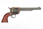 Taylor's & Company Uberti 1873 Cattleman Revolver .357 Mag 7.5" Barrel 6Rd Capacity Fixed Front Blade, Rear Frame Notch Sights Walnut Grips Blued Finish