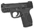 Smith & Wesson M&P 2.0 Compact Striker Fired Semi-Auto Pistol 9mm Luger 3.6" Barrel (2)-15Rd Magazines Optic Height Sights Includes Four Interchangble Grip Inserts Black Armornite Finish