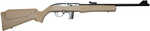 Rossi RS22 Full Size Semi-Auto Rimfire Rifle .22 Long 18" Matte Black Barrel (1)-10Rd Magazine Fiber Optic Front & Rear Sights Right Hand Tan Monte Carlo Synthetic Stock Finish