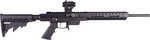 Excel Arms X-22R Semi-Auto Rimfire Rifle .22 Long 16" Barrel (1)-10Rd Ruger BX 10 / 22 Magazine Red Dot Scope Right Hand 6 Position Collapsiable Synthetic Stock Black Finish