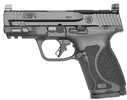 Smith & Wesson M&P 2.0 Compact Striker Fired Semi-Auto Pistol 9mm Luger 3.6" Barrel (2)-15Rd Magazines Includes 4 Interchangable Grips Optic Height Sights Black Armornite Finish