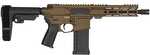 CMMG Banshee MK4 AR-Style Semi-Auto Pistol 5.7x28mm 5" Barrel (1)-40Rd Magazine No Sights Black Polymer Grips Cerakote Midnight Bronze Finish
