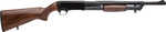 Rock Island Armory T1897 Pump Action Shotgun 12 Gauge 3" Chamber 18.5" Barrel 5Rd Capacity Fixed Sights Matte Wood Stock Black Anodized Applied Finish