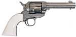 Cimarron Frontier Revolver .357 Magnum 4.75" Barrel 6Rd Capacity Fixed Sights Pre-War Frame Ivory Grips Nickel Finish