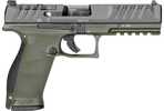 Walther Arms PDP Optic Ready Full Size Semi-Auto Pistol 9mm Luger 5" Rifled Barrel (1)-18Rd Magazine Adjustable Sights Black/Green Finish