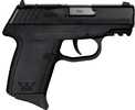 SCCY CPX2-CB Gen3 Semi-Auto Pistol 9mm Luger 3.1" Barrel (2)-10Rd Magazines Adjustable Sights Black Polymer Finish