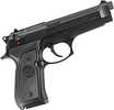 Beretta USA 92FS M9-Style Semi-Auto Pistol 9mm Luger 4.9" Barrel (2)-15Rd Magazines 3-Dot Contrast Sights Black Polymer Grips Bruniton Finish