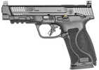Smith & Wesson M&P 2.0 Full Size Striker Fired Semi-Auto Pistol 10mm 4.6" Barrel (2)-15Rd Magazines Optic Height Sights Optics Ready Black Armornite Finish