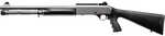 Four Peaks ASKA S4 Semi-Auto Defensive Shotgun 12 Gauge 3" Chamber 18.5" Barrel (1)-5Rd Magazine Ghost Ring Sight Fixed Stock Matte Tungsten Finish