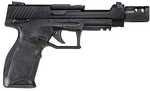 Taurus TX-22 SCR Semi-Auto Pistol .22 Long Rifle 5.4" Custom Bull Barrel (3)-16Rd Magazines Adjustable Sights Black Polymer Finish