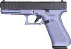 Glock G17 Gen5 Striker Fired Semi-Auto Pistol 9mm Luger 4.49" Marksman Barrel (3)-17Rd Double Stack Magazines White Dot Front & Outline Rear Sights Black Slide Orchid Cerakote Polymer Finish