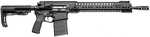 Patriot Ordnance Factory Revolution Gas Piston Semi-Auto Tactical Rifle .308 Winchester 18.5" Match Grade Barrel (1)-20Rd Magagzine Optic Ready Polymer Grips Black Finish