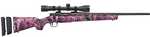 Mossberg Super Bantam Combo Youth Model Bolt Action Rifle 6.5 Creedmoor 20" Fluted Barrel 5Rd Capacity Includes 3-9x40mm Scope Muddy Girl Wild Camouflage Synthetic Stock Matte Blued Finish