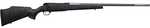 Weatherby Mark V Accumark Bolt Action Rifle .340 Magnum 26" Fluted #3 Contour Barrel 3Rd Capacity Black Synthetic Stock Stainless Finish