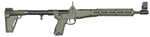 Kel-Tec SUB-2000 Semi-Automatic Rifle .40 S&W 16.25" Barrel (1)-15Rd Glock 40 Magazine Open Fixed Sights OD Green Synthetic Collapsible/Folding Stock Matte Blued Finish