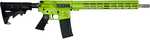 Great Lakes Firearms & Ammo AR15 Splatter Semi-Automatic Rifle .223 Wylde 16" Barrel (1)-30Rd Magpul PMAG Black Synthetic Stock <span style="font-weight:bolder; ">Zombie</span> Green Cerakote Finish