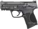 Smith & Wesson M&P M2.0 Sub-Compact Striker Fired Semi-Automatic Pistol 9mm Luger 3.6" Stainless Steel Barrel (2)-12Rd Magazines Black Armornite Slide Matte Polymer Finish