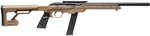 Savage Arms 64 Precision Full Size Semi-Automatic Rimfire Rifle .22 Long 16.5" Heavy Threaded Matte Black Barrel (1)-20Rd Magazine Right Hand Brown Synthetic Finish