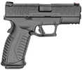 Springfield XDM Elite Striker Fired Compact Semi-Automatic Pistol 9mm Luger 3.8" Barrel (5)-20Rd Magazines Fiber Optic Front Sight & Tactical Rack U-Dot Rear Sights Black Melonite Finish