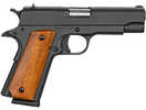 Armscor GI Standard MS 1911 Commander Size Semi-Automatic Pistol .45 ACP 4.25" Barrel (1)-8Rd Magazine Fixed Sights Wood Grips Black Parkerized Finish