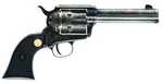 Chiappa SAA 1873 Single Action Revolver .22 Long Rifle 4.75" Barrel 6 Round Capacity Fixed Front Sight Black Plastic Grips Antique Finish