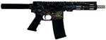Great Lakes Firearms AR15 Semi-Automatic Pistol .223 Remington 7.5" Stainless Steel Barrel (1)-30Rd Magazine Splatter Black Cerakote Polymer Finish
