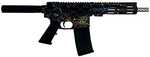 Great Lakes Firearms AR15 Semi-Automatic Pistol .223 Remington 7.5" Stainless Steel Barrel (1)-30Rd Magazine Splatter Black Cerakote Polymer Finish