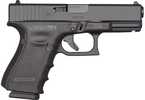 Used Glock G23 Gen4 Striker Fired Semi-Automatic Pistol .40 S&W 4.02" Carbon Steel Barrel (1)-13Rd Double Stack Magazine Night Sights Black Polymer Finish