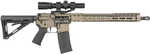 Black Rain Ordnance Full Field Tac30 Semi-Automatic Tactical Rifle 5.56x45mm NATO 16" Chrome Moly Steel Barrel (1)-30Rd Magazine Burris Fullfield Scope Included Synthetic Stock Flat Dark Earth Battleworn Cerakote Finish