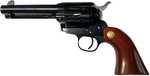 Cimarron Pistoleer Single Action Revolver .45 Colt 4.75" Rifled Barrel 6 Round Capacity Fixed Blade Front Rear Sights 1-Piece Walnut Grips Blued Finish