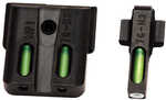 Truglo TFX Tritium/Fiber-Optic Day/Night Sights Fits S&W M&P Model TG13MP1A