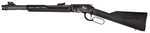 Rossi Rio Bravo Engraved Rattlesnake Lever Action Rifle .22 Long 18" Free Floating Rifled Barrel 15 Round Capacity Adjustable Buckhorn Front & Rear Sights Black Synthetic Finish