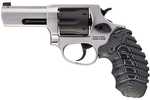 Taurus 856 Defender Double/Single Action Revolver .38 Special 3" Barrel 6 Round Capacity Tritium Night Front & Fixed Rear Sights Black/Gray VZ Grips Stainless With Accents Finish