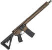 Black Rain Fission Rifle 5.56 NATO 16" Barrel 30 Round Bronze Battleworn Cerakote Magpul Stock