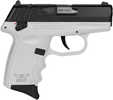 SCCY Industries CPX-4 RD Semi-Automatic Pistol .380 ACP 2.96" Barrel (2)-10Rd Magazines Crimson Trace Red Dot Black Slide White Polymer Finish