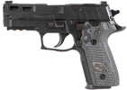 Sig Sauer P229 Pro Compact Double/Single Action Semi-Automatic Pistol 9mm Luger 3.9" Barrel (3)-10Rd Magazines XRAY3 Day/Night Sights Hogue Black/Gray Piranha G-Mascus Grips Finish