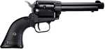 Heritage Rough Rider Small Bore Single Action Revolver .22 Long Rifle 6.5" Barrel 6 Round Capacity Rear Notch/Blade Front Fixed Sights Polymer Star Grips Black Satin Finish