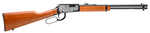 Rossi Rio Bravo Lever Action Rifle .22 Long 18" Barrel 15 Round Capacity Adjustable Sights Wood Stock Black Finish