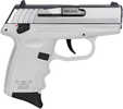 SCCY Industries CPX-4 Double Action Only Semi-Automatic Pistol .380 ACP 2.96" Barrel (2)-10Rd Magazine Stainless Steel Slide White Polymer Finish