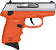 SCCY Industries CPX-4 Double Action Only Semi-Automatic Pistol .380 ACP 2.96" Barrel (2)-10Rd Magazine Stainless Steel Slide Orange Polymer Finish