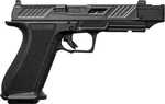 Shadow Systems DR920 Elite Semi-Automatic Pistol 9mm Luger 4.4" Spiral Fluted Match Grade Black Barrel (1)-17Rd Magazine Green Tritium Sights Polymer Finish