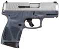 Taurus G3C Striker Fired Semi-Automatic Pistol 9mm Luger 3.2" Barrel (3)-12Rd Magazines Fixed Sights Picatinny Rail Stainless Steel Slide Gray With Black Splatter Polymer Finish