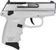 SCCY Industries CPX-4 RD Double Action Only Semi-Automatic Pistol .380 ACP 2.96" Barrel (2)-10Rd Magazines 3-Dot Sights Stainless Steel Slide White Polymer Finish