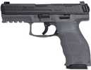 Heckler & Koch VP9 Striker Fired Semi-Automatic Pistol 9mm Luger 4.1" Barrel (2)-17Rd Magazines Luminous Front Black Rear Fixed Sights Slide Gray Polymer Finish