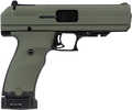 Hi-Point JHP Semi-Automatic Pistol .45 ACP 4.5" Barrel (1)-9Rd Magazine Adjustable Sights Green Polymer Finish
