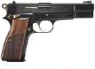 EAA Girsan MCP35 Semi-Automatic Pistol 9mm Luger 4.625" Barrel (1)-15Rd Magazine Fixed Sights Gold Controls Walnut Grips Gloss Black Finish