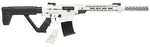 Rock Island Armory VR80 Semi-Automatic Shotgun 12 Gauge 3" Chamber 20" Barrel (2)-5Rd Magazines Flip Up Front And Rear Adjustable Sights Fixed Black Thumbhole Tactical Stock Stormtrooper White Cerakote Finish